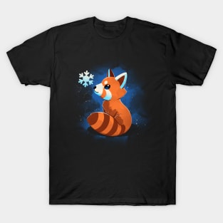 Red Panda Winter Christmas T-Shirt